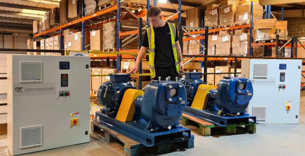 Horizontal Self Priming Pumps with Control Panels